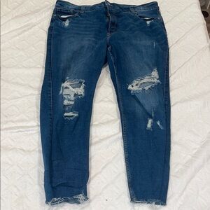 Old Navy Distressed skinny Jeans in Blue
